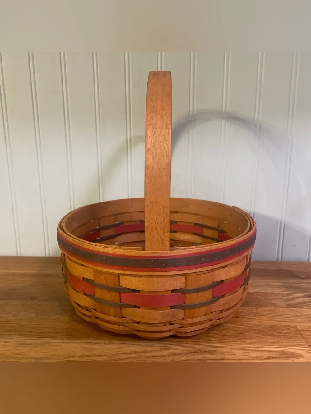 Vintage Longaberger 1992 Crisco American Cookie Celebration Basket